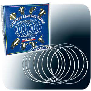 Chinese Linking Rings — Cromados 30 cm (12")