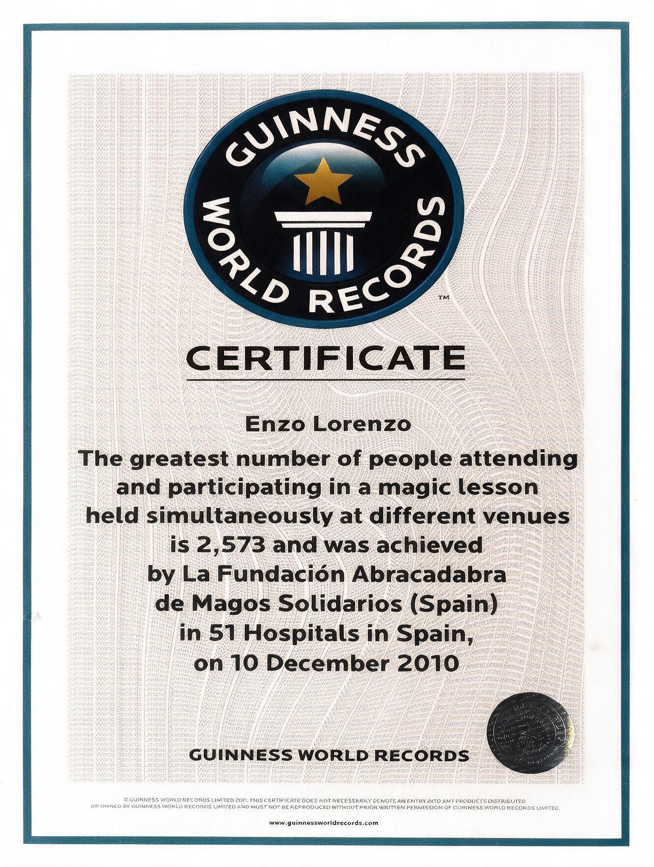 Récord Guinness World Records